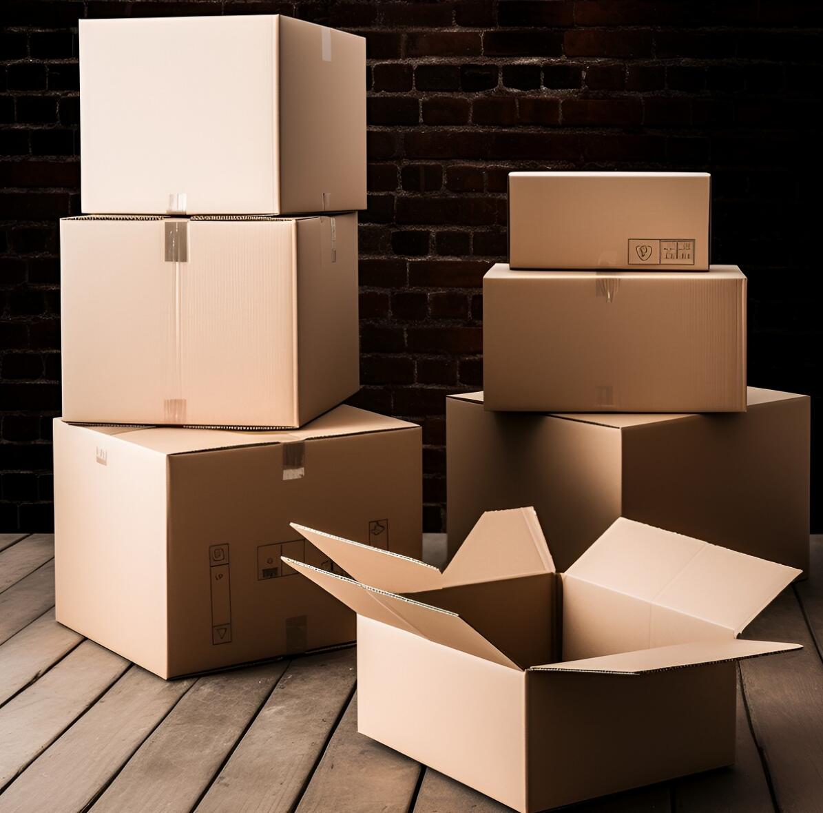Corrugated box printing detail